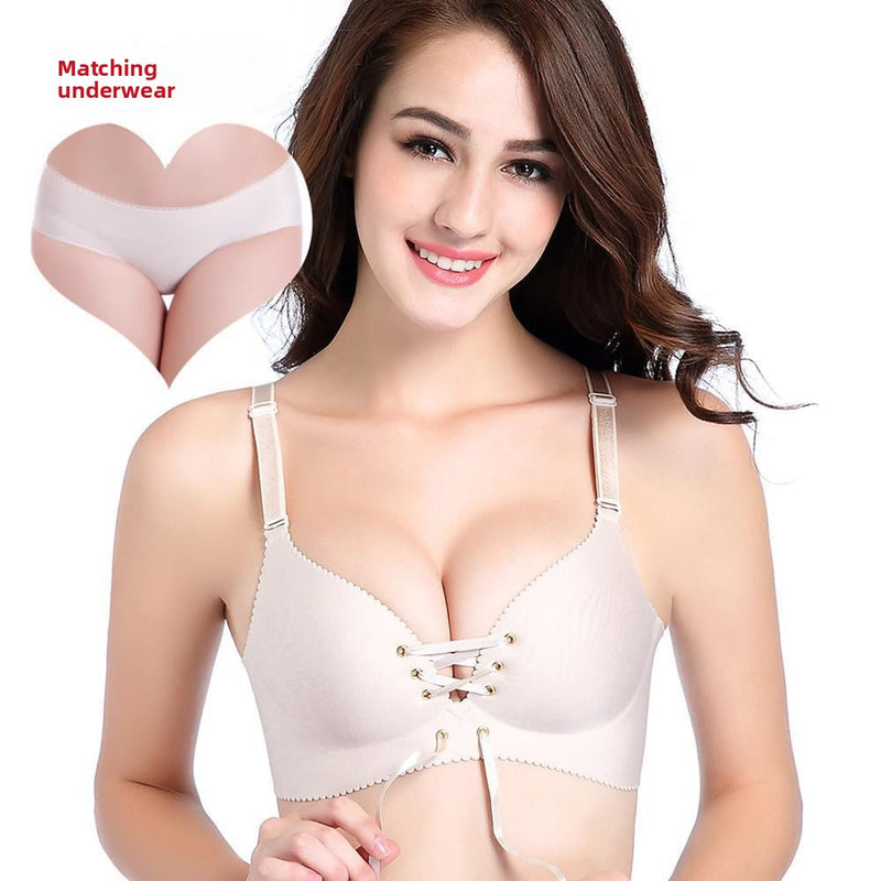 Push-Up Adjustable Wireless Women's Underwear Bra