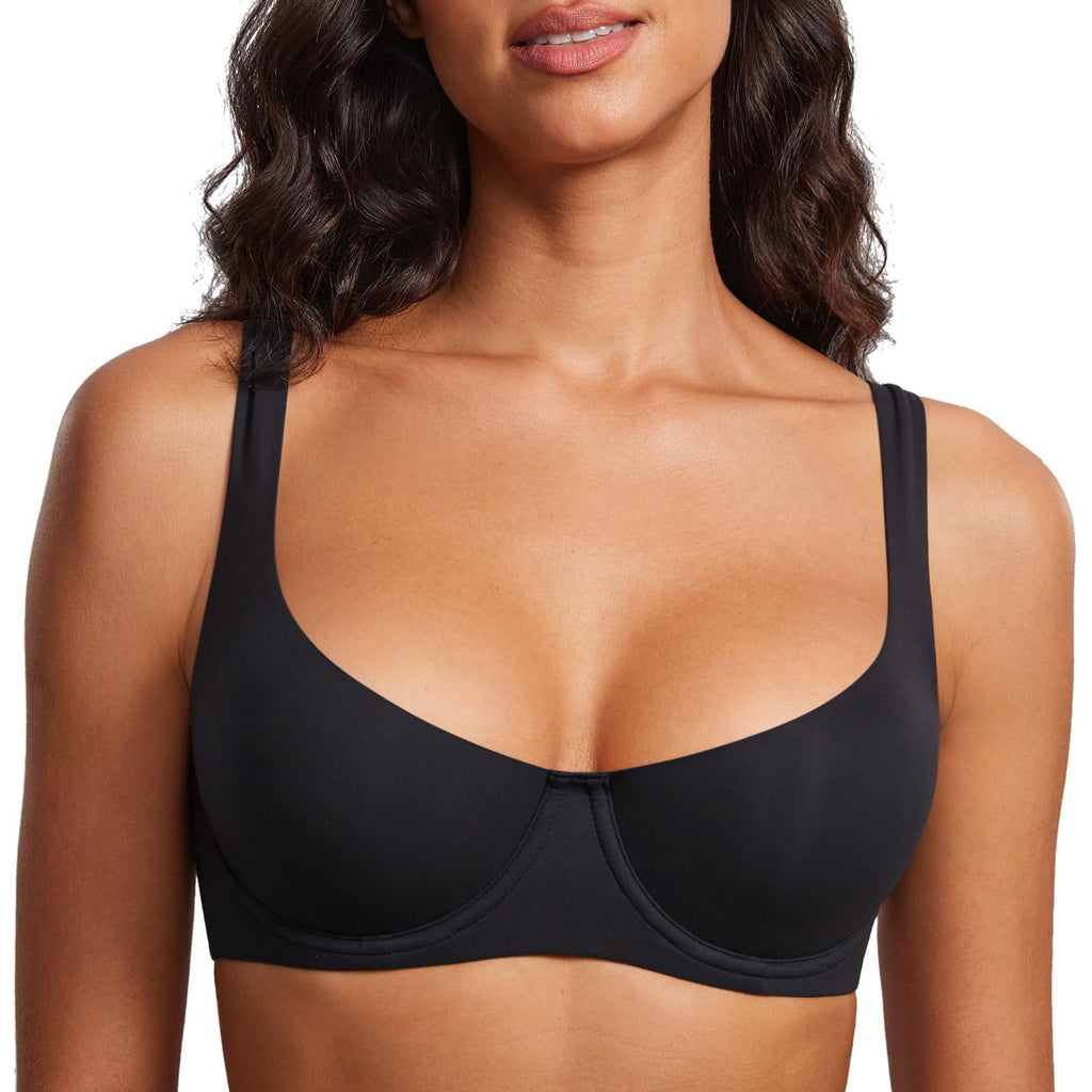 Underwire Push-Up Bra with Side Support