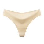Seamless Ice Silk Womens Thong Underwear