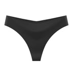 Seamless Ice Silk Womens Thong Underwear