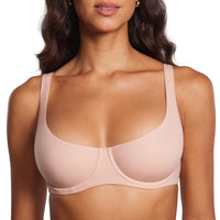 Underwire Push-Up Bra with Side Support
