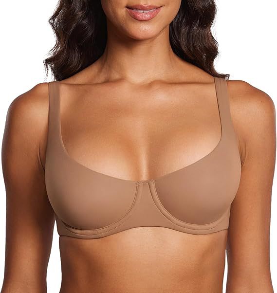 Underwire Push-Up Bra with Side Support